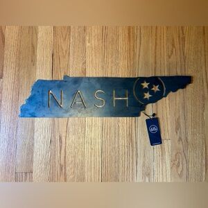 NEW Nashville Rustic Edgy Wall Art Decor